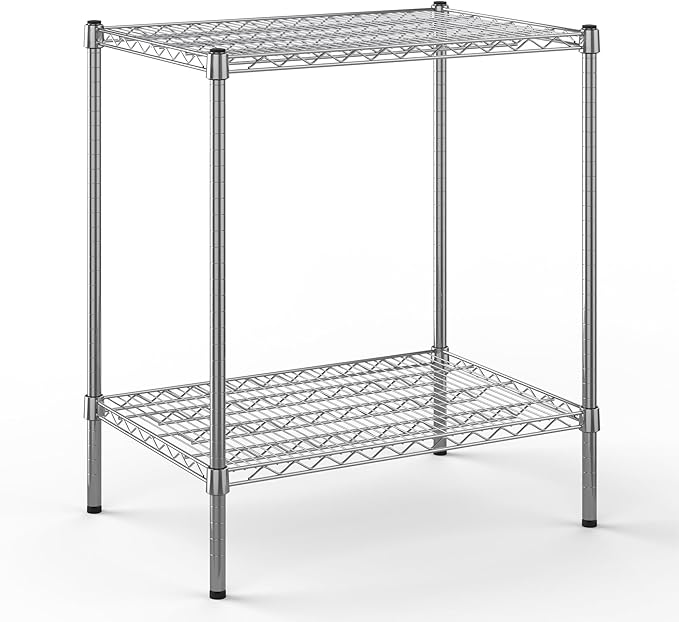 Regal Altair 21" Deep x 30" Wide x 34" Height Wire Shelving Kit | 2-Tier | NSF by Regal+Altair