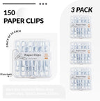 NEEWAY Colorful Large Paper Clips, 2 Inch Jumbo Paper Clips, 3 Pack of 50 - Image 3