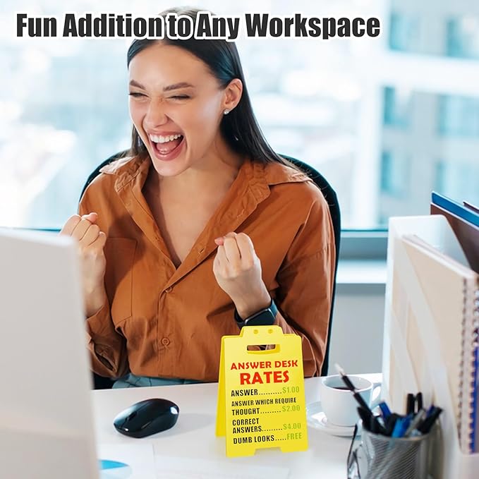 Funny Desk Signs, Hilarious Funny Gag Gifts - Image 3