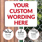 Custom Sign, Personalized Metal Signs, Customize - Image 4