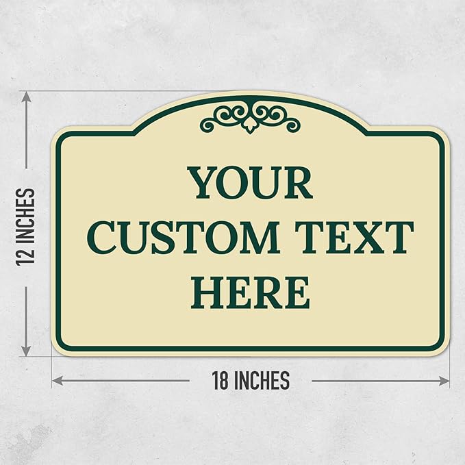 Custom Decorative Sign, Personalized Metal Sign - Image 3