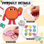Henoyso 108 Pcs Shape Desk Name Tags - Image 3
