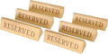 Wood Table Top Seating Reserved Signs by BARsics