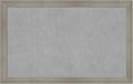 Amanti Art Grey Framed Magnetic Board 28x44 Large Vision Board by AmantiArt
