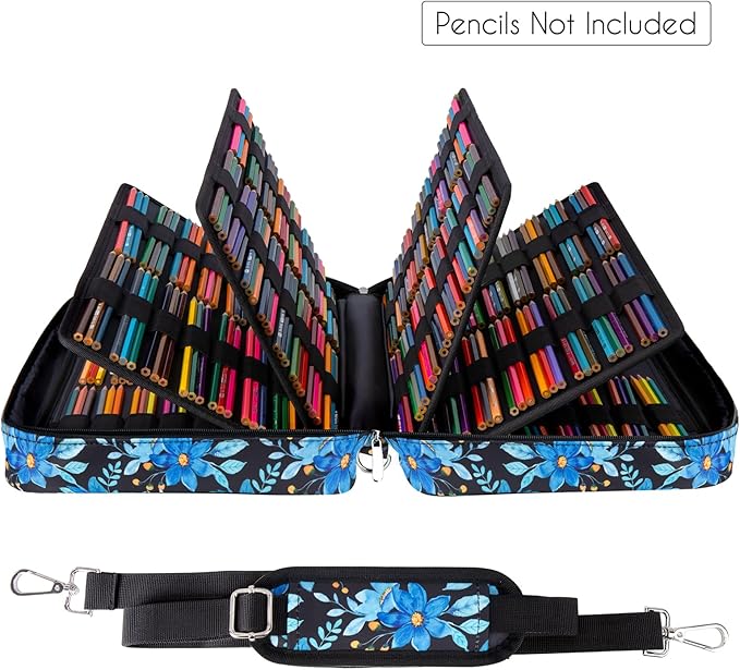 YOUSHARES Big Capacity Colored Pencil Case - Image 3