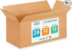 Long Shipping & Moving Boxes 28x12x12 inches by IDLPackaging