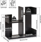 Aibiju Book Organizer for Desk, Cute Desk Top Organizing, Tree Bookshelf Unique - Image 3