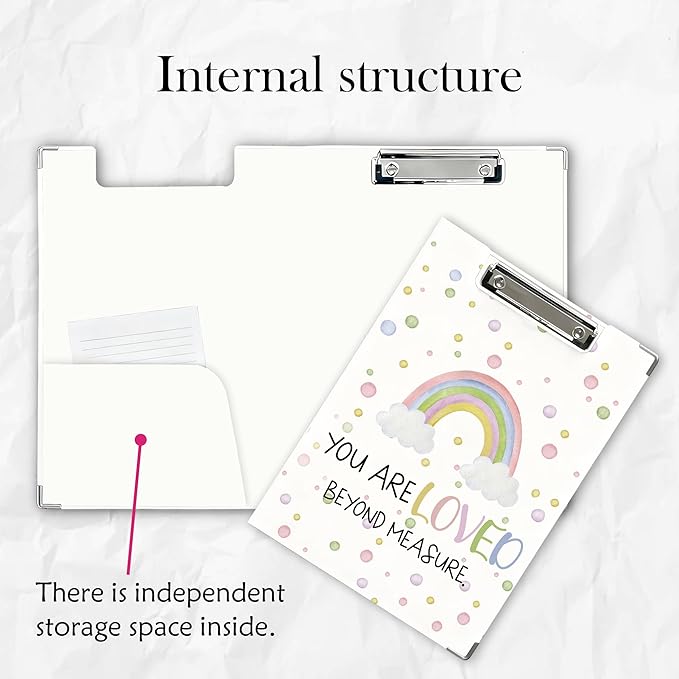 FTKBGHY Rainbow Christian Clipboard - Image 3