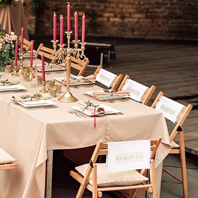 Buryeah 6 Pcs Reserved Seating Signs - Image 3