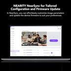 NEARITY V410 NDI PTZ Camera, 2K 10x Hybrid Zoom Video Conference Webcam - Image 8