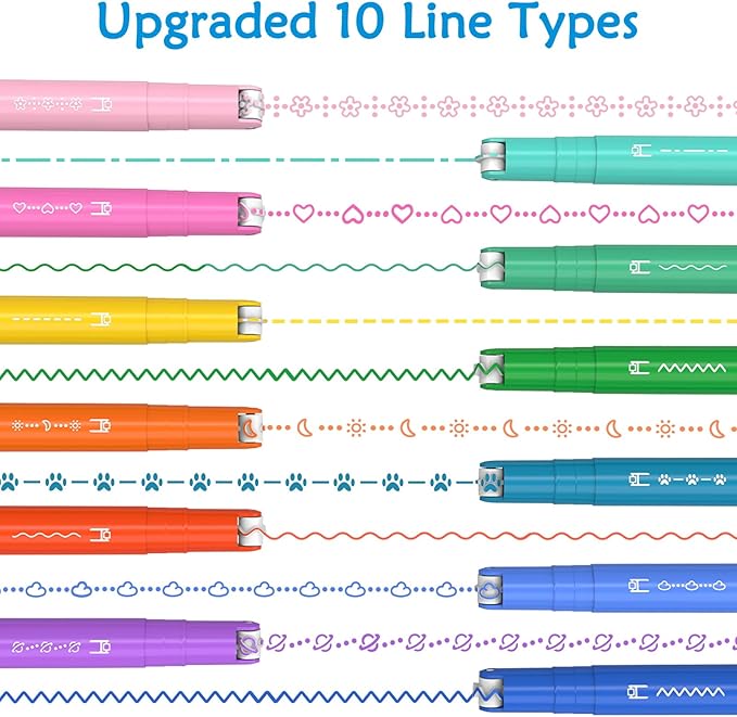 AECHY 12Pcs Dual Tip Markers Pens - Image 2