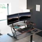 VIVO 36 inch Height Adjustable Stand Up Desk Converter, V Series, Quick Sit to - Image 2