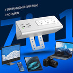 Nightstand Edge Mount Power Strip - Image 3