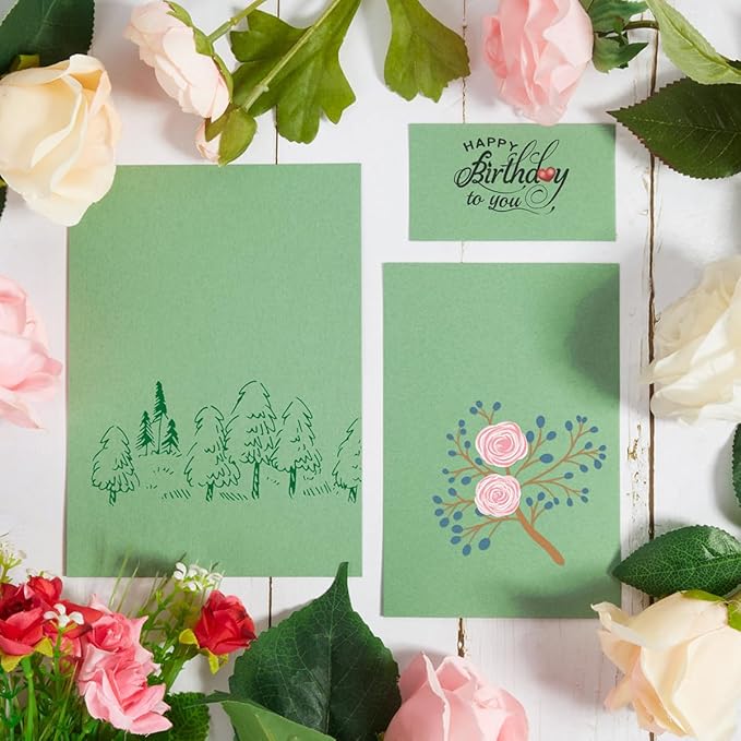 50 Sheets Blank Cardstock Paper 250 GSM Thick Heavy Cards Stock - Image 6