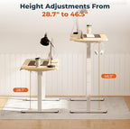 Adjustable Stand Up Desk with Memory Preset, Electric Standing Desk 55x 24 Inch - Image 5