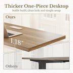 ErGear Height Adjustable Electric Standing Desk, 47.2 x 23.6 Inches Sit Stand - Image 3