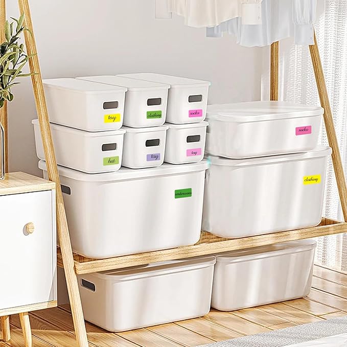 STARLIBOO Removable Freezer Labels, 1x2 Inch Color Coding Removable Labels - Image 6