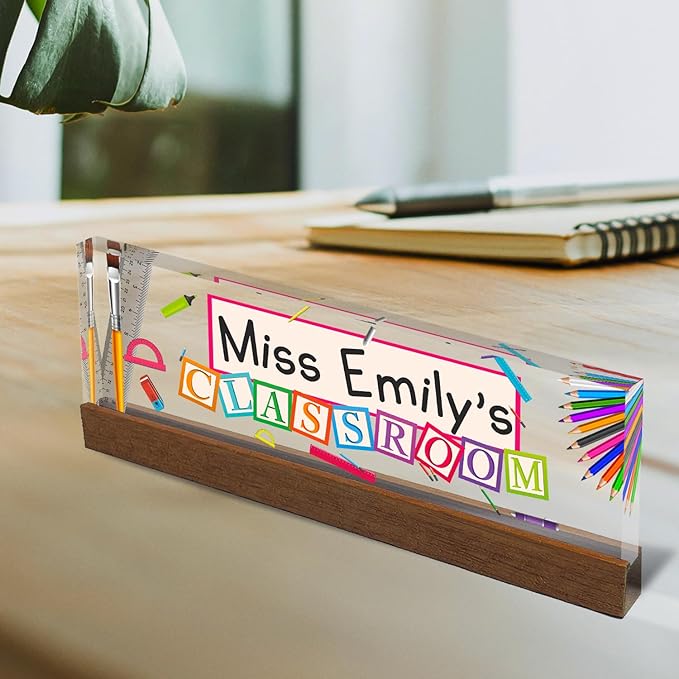 Artblox Office Personalized Name Plate - Image 2