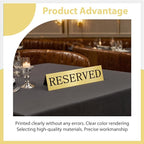 6PCS Reserved Table Signs Set, Reserved Seating Signs - Image 4