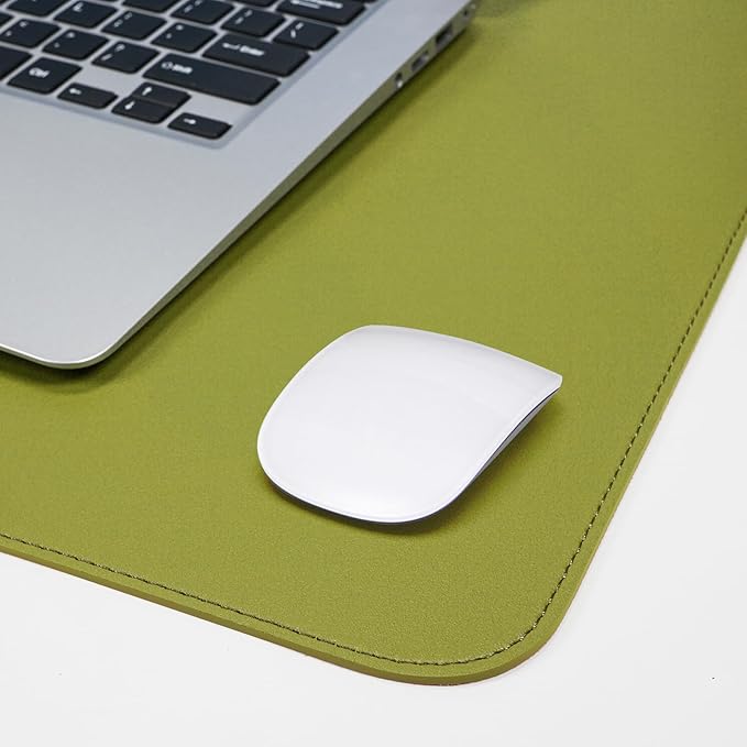 Leather Desk pad Protector, Large Desk mat - Image 6