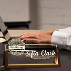 Desk Name Plate Personalized, Office Name Plate - Image 8