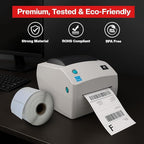 Direct Thermal Labels Roll 2-1/4" x 1-1/4", 10 Rolls, Compatible - Image 4