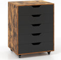Giantex 5-Drawer Storage Cabinet