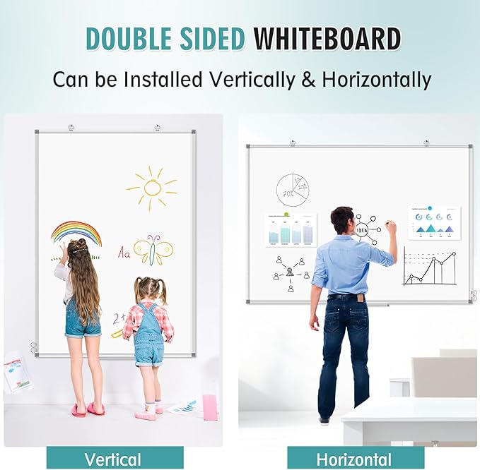 Large Whiteboard Dry Erase Board - Image 2
