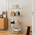 M MZG 1000 lbs 4Tier Shelf Metal Storage Shelves Wire Rack Closet Organizers - Image 6