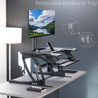 VIVO 32 inch Height Adjustable Stand Up Desk Converter, V Series, Quick Sit to - Image 8
