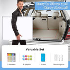 DOLLAR BOSS Large White Board 60 x 40 Inch Foldable Magnetic Whiteboard - Image 6