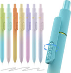 JIMMIDDA 8Pcs Black Gel Pens by JIMMIDDA