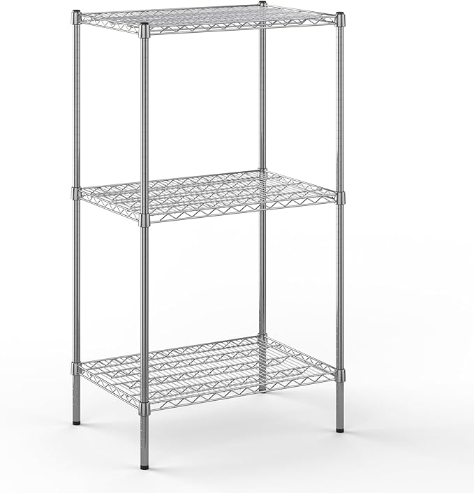 Regal Altair 21" Deep x 30" Wide x 54" Height Wire Shelving Kit | 3-Tier | NSF by Regal+Altair