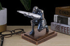 Amoysanli Knight Pen Holder Desk Organizers and Accessories Desk Decor Resin - Image 5