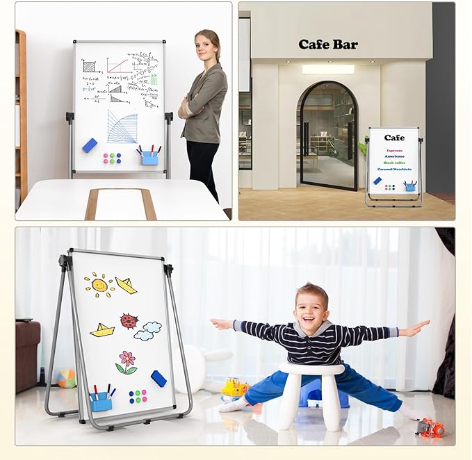 UIFER Double Sided White Board - Image 2