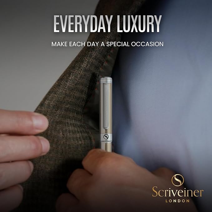 Scriveiner Stainless Steel Fountain Pen - Image 8