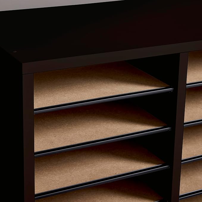 Safco Wooden Paper and Mail Organizer - Image 2