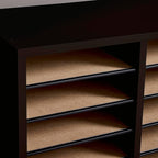 Safco Wooden Paper and Mail Organizer - Image 2
