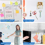 LOVIMAG Fridge Magnets 40Pcs Refrigerator Whiteboard Small Strong Magnet - Image 7
