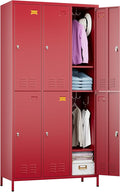 SUPEER 6 Doors Metal Locker Employee by SUPEER
