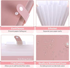 SKYDUE 8 Pockets Expanding File Folders, Accordion Folders, Portable Paper Bill - Image 6