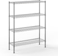 Regal Altair 14" Deep x 42" Wide x 54" Height Wire Shelving Kit | 4-Tier | NSF by Regal+Altair