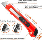 JOYUMY 20 Pack Utility Knife, Box Cutter Retractable, Box Knife - Image 4