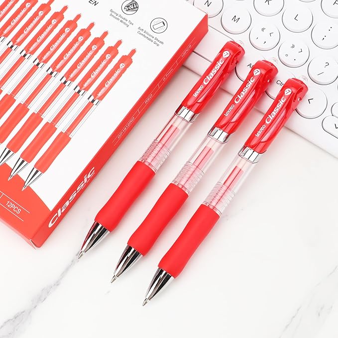 Classic Retractable Gel Roller Pens, 0.7mm Fine Point - Image 4