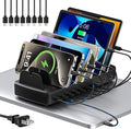 510W Fast Charging Station for Multiple Devices, 10 Port USB C Charger Station by COTOP