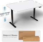 VIVO Electric 48 x 30 in Standing Desk, Memory Height Adjustment, 1B Series - Image 3
