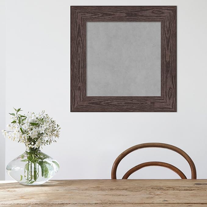 Amanti Art Black Framed Magnetic Board 22x22 Small Vision Board - Image 5