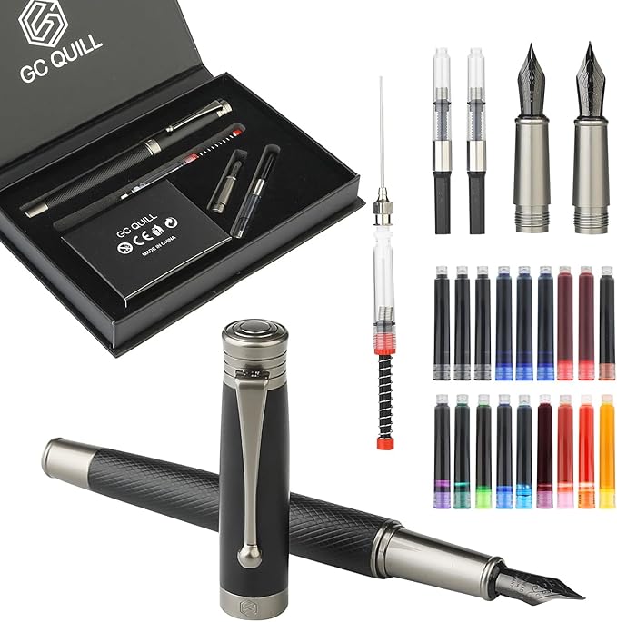 GC QUILL Fountain Pen Set by GC+QUILL