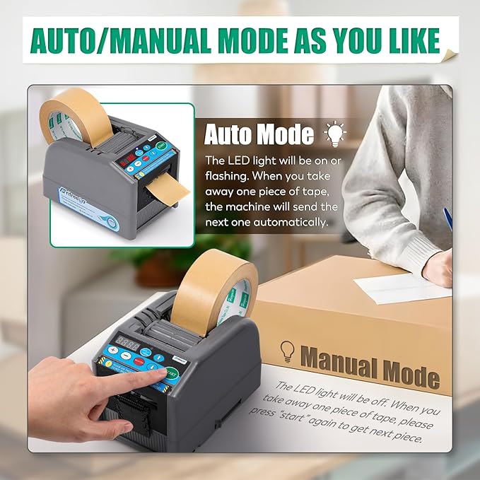 Frifreego Automatic Tape Dispenser Electric Tape Cutter, - Image 8