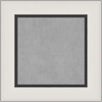 Amanti Art Silver Framed Magnetic Board 18x18 X-Small Vision Board by AmantiArt